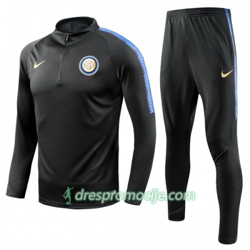 Inter Milan Komplet Sweatshirts Crna 2018/19 Inter Milan Komplet Sweatshirts Crna 2018/19